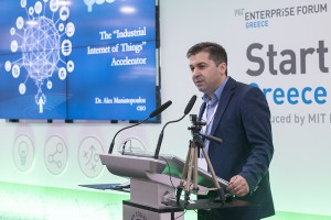 Alex Maniatopoulos, CEO of Yodiwo (winner of last year's MITEF Greece Startup Competition 2016)