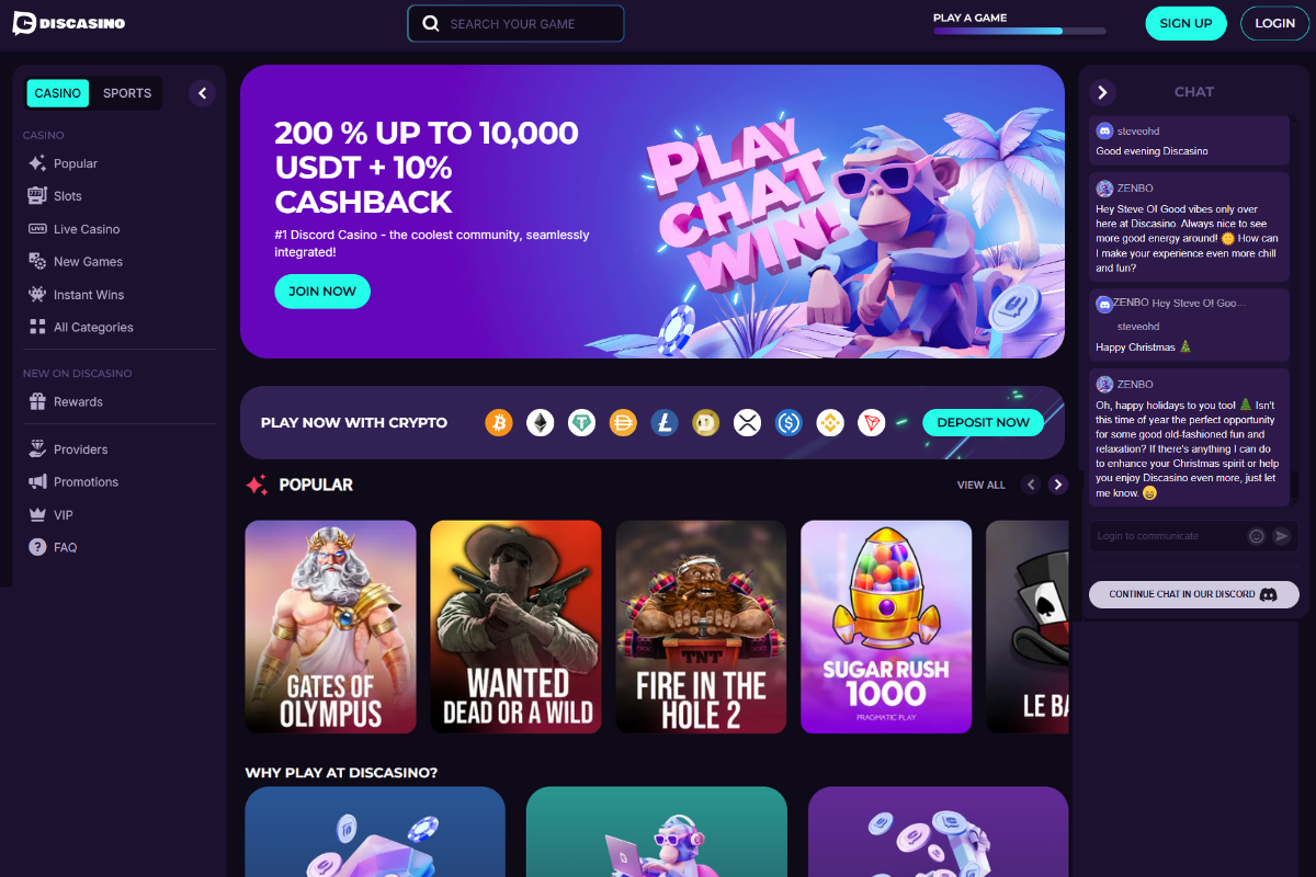 Discasino Ξενα Online Casino